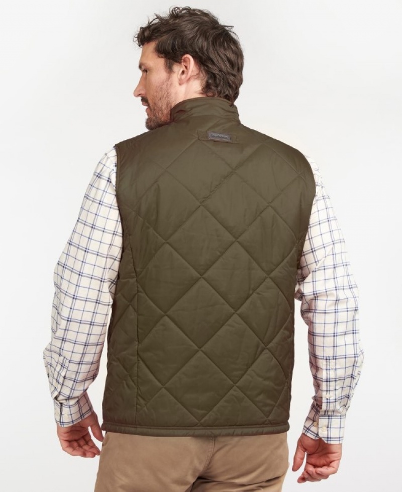 Chalecos Barbour Finn Gilet Hombre Verdes Mexico | Z7A62936