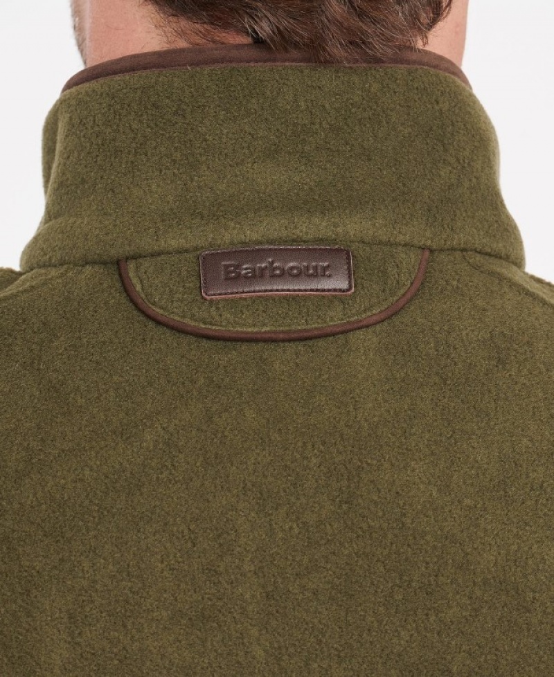 Chalecos Barbour Langdale Gilet Hombre Verdes Mexico | L0L89365