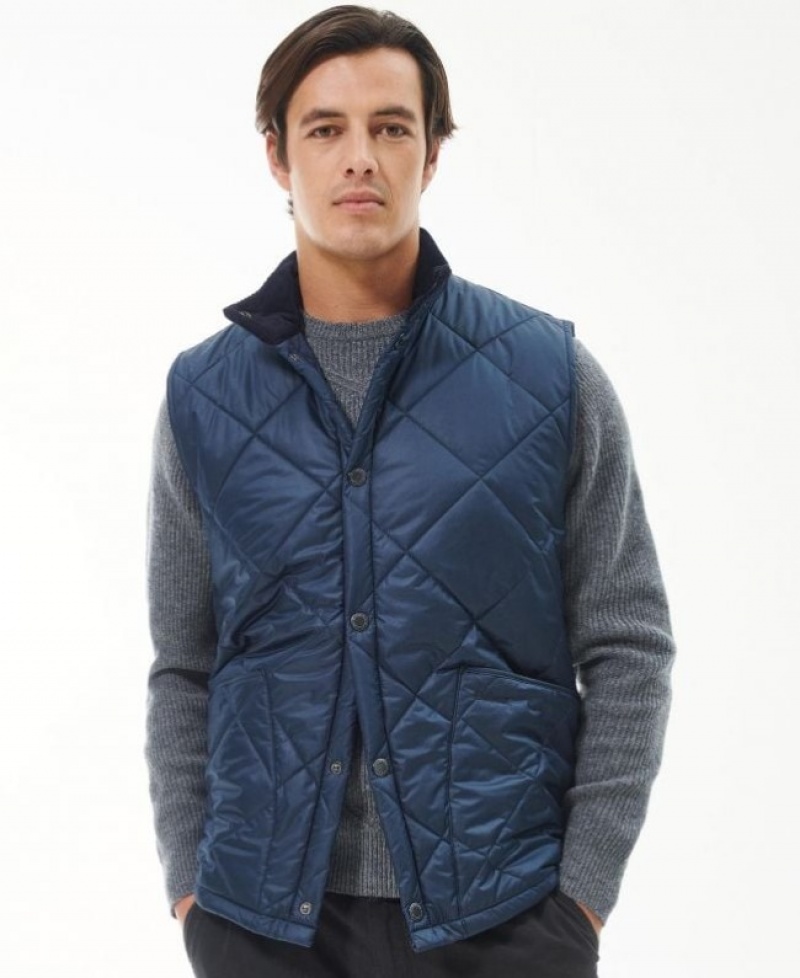 Chalecos Barbour Liddesdale Gilet Hombre Azul Marino Mexico | S5G18167