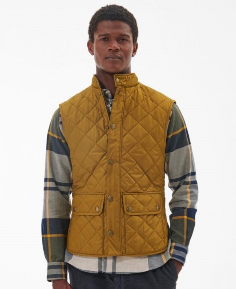 Chalecos Barbour Lowerdale Gilet Hombre Marrom Mexico | V2H53547