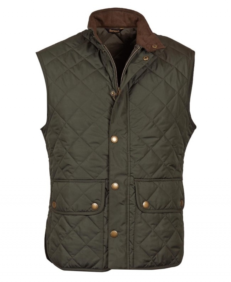 Chalecos Barbour Lowerdale Gilet Hombre Negros Mexico | W5K91326