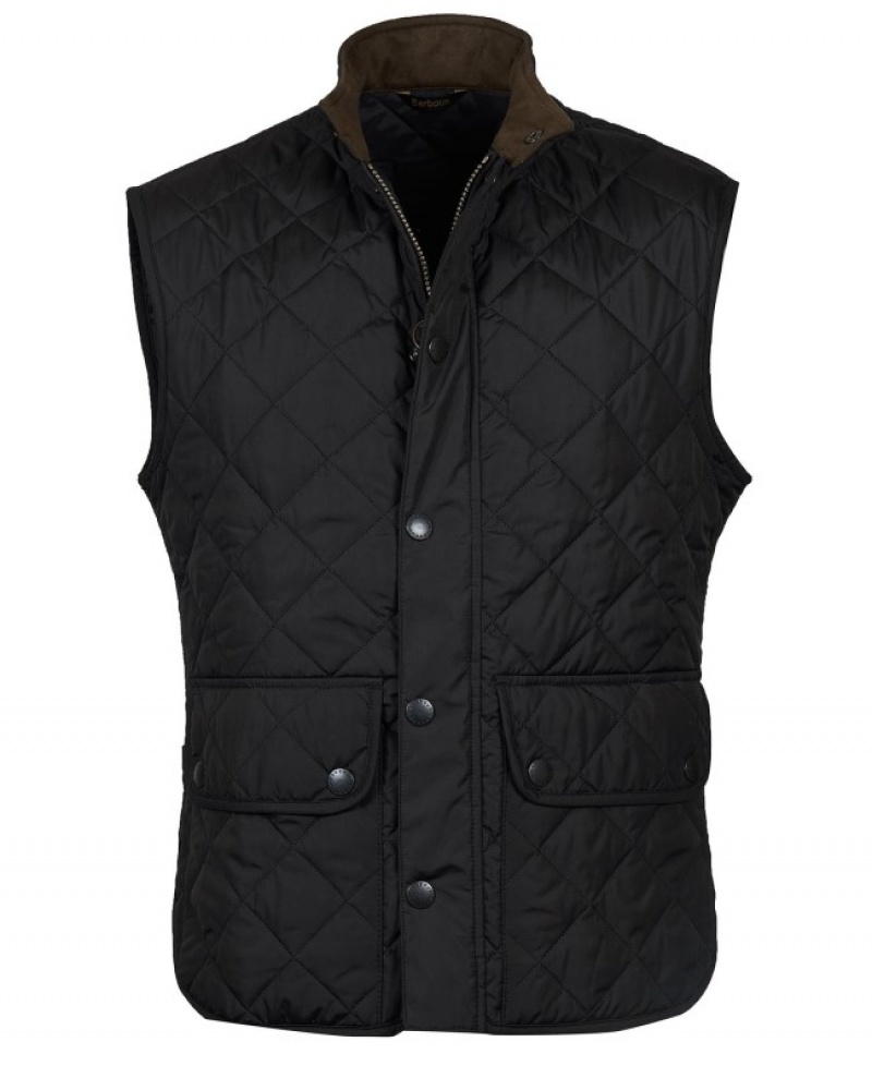 Chalecos Barbour Lowerdale Gilet Hombre Negros Mexico | O6S85734