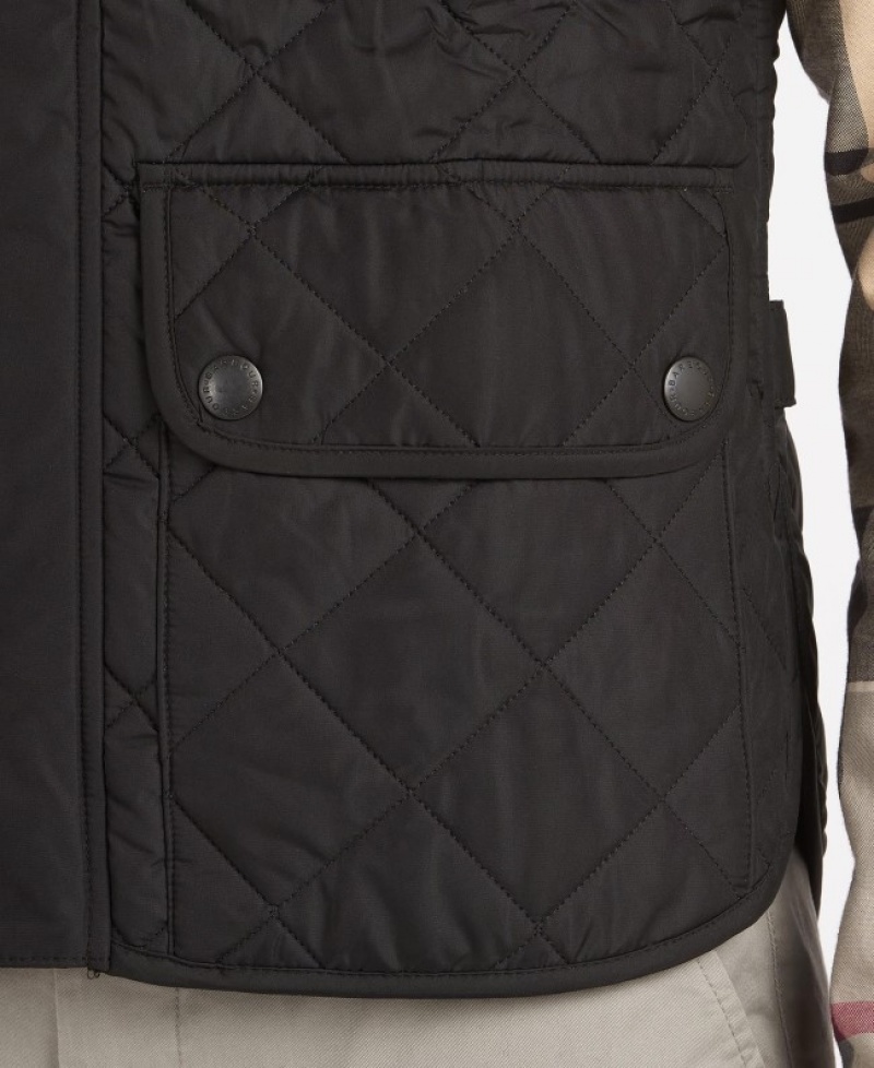 Chalecos Barbour Lowerdale Gilet Hombre Negros Mexico | O6S85734