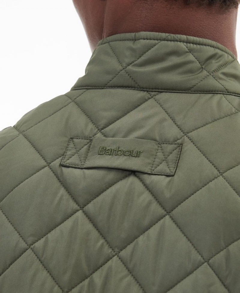 Chalecos Barbour Lowerdale Gilet Hombre Verdes Mexico | V9K54951