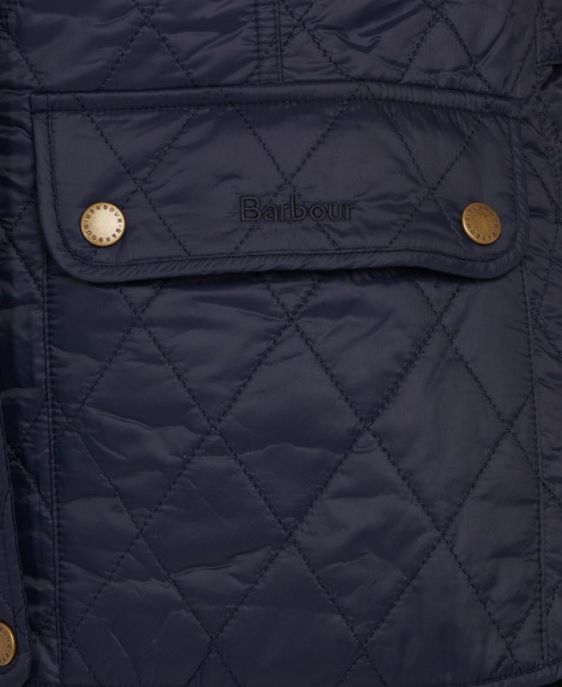 Chalecos Barbour Otterburn Gilet Mujer Azul Marino Mexico | D1V07007