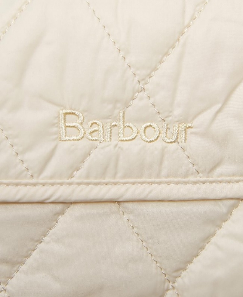 Chalecos Barbour Otterburn Gilet Mujer Creme Mexico | T2R53129