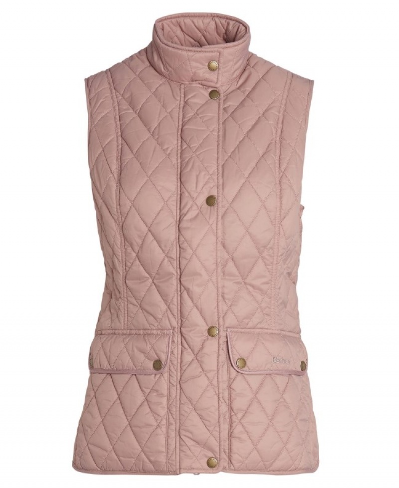 Chalecos Barbour Otterburn Gilet Mujer Rosas Mexico | E8L49702