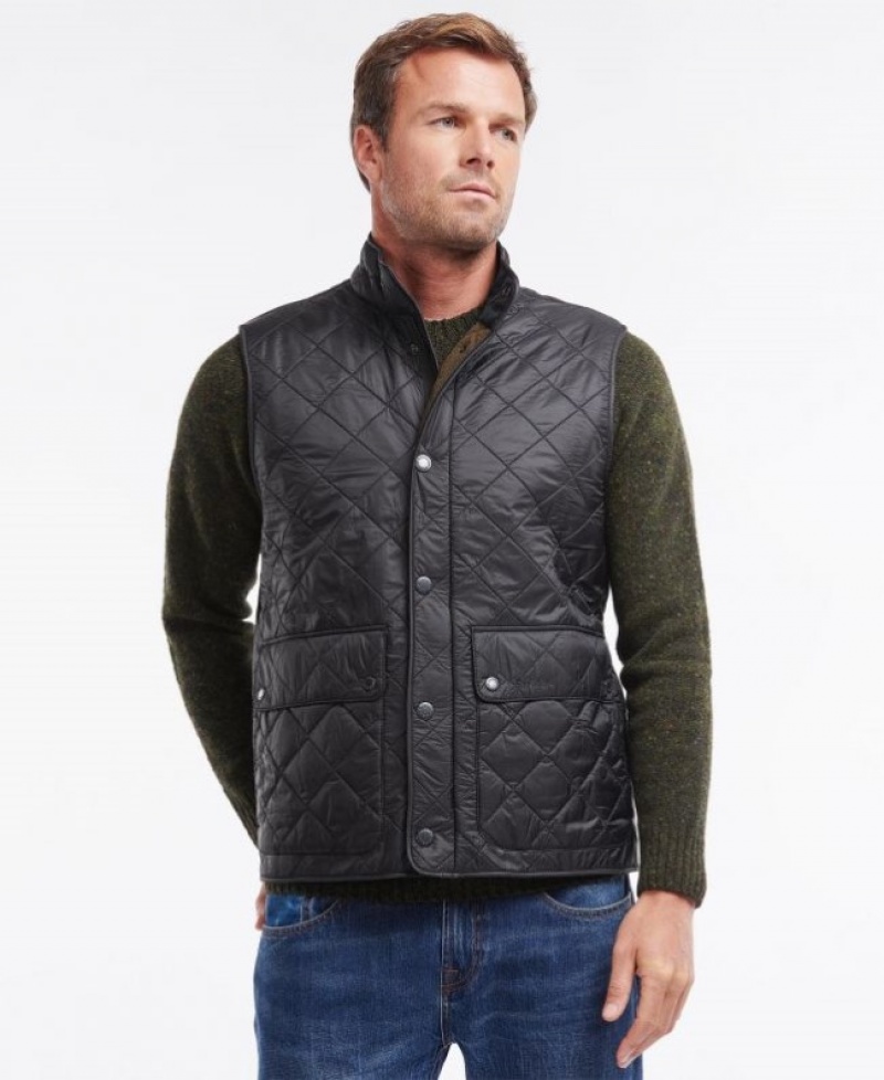 Chalecos Barbour Rosemount Polar Fleece Gilet Hombre Negros Mexico | C7N66034