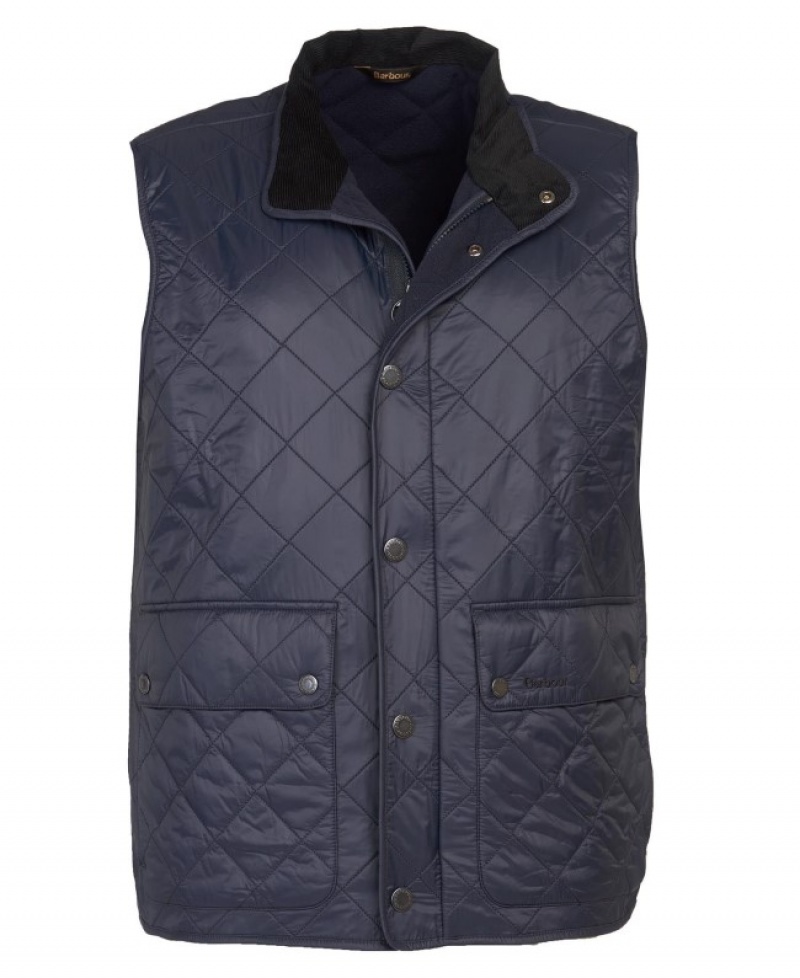 Chalecos Barbour Rosemount Polar Fleece Gilet Hombre Azules Mexico | Y4D58904