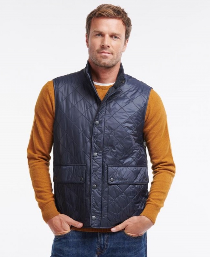 Chalecos Barbour Rosemount Polar Fleece Gilet Hombre Azules Mexico | Y4D58904