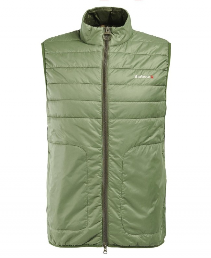 Chalecos Barbour Shoreline Gilet Hombre Verdes Mexico | K3S03148