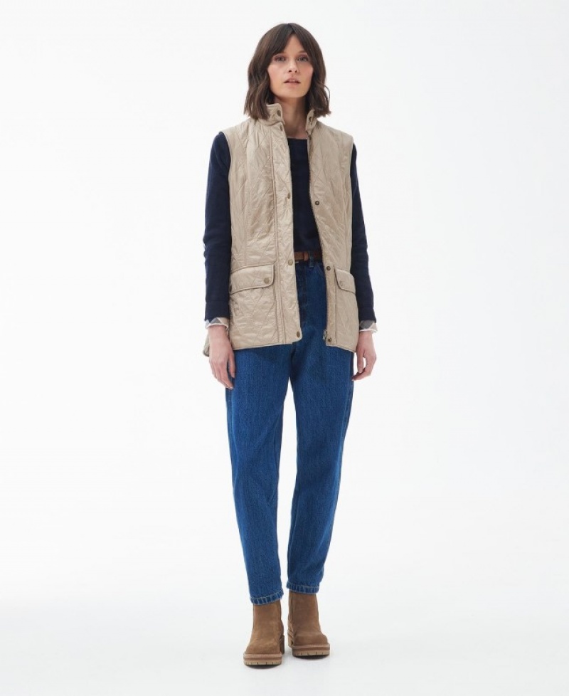 Chalecos Barbour Wray Gilet Mujer Beige Mexico | U8C10386