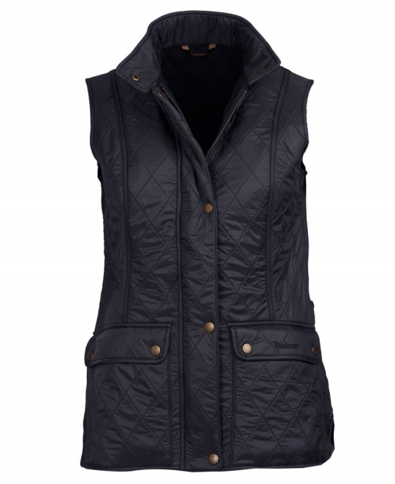 Chalecos Barbour Wray Gilet Mujer Negros Mexico | V0K07936