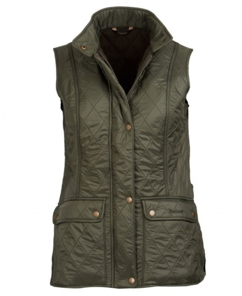 Chalecos Barbour Wray Gilet Mujer Verdes Mexico | Z8R24762