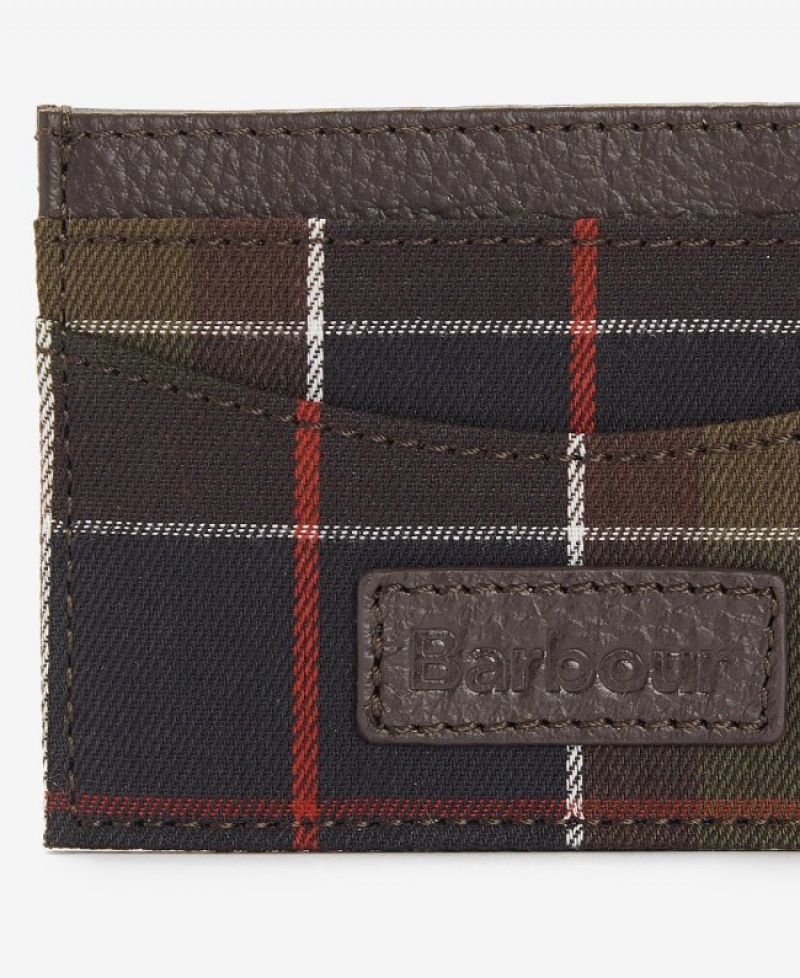 Wallets & Card Holders Barbour Tartan Card Holder Hombre Multicolor Mexico | R8L10586