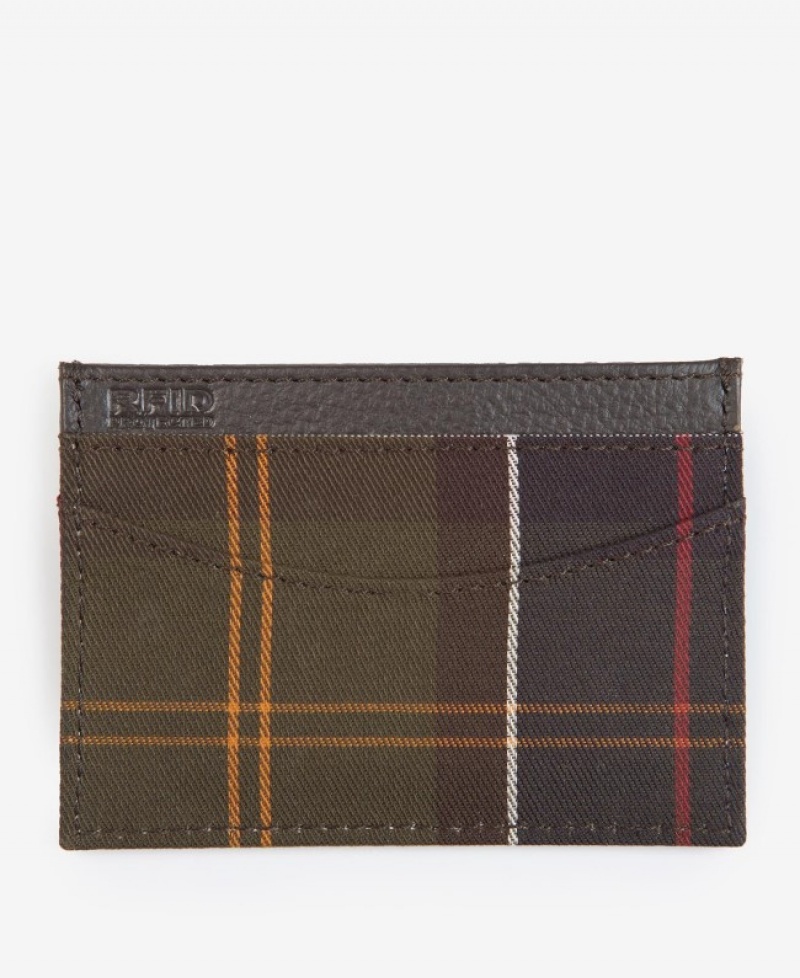 Wallets & Card Holders Barbour Tartan Card Holder Hombre Multicolor Mexico | R8L10586