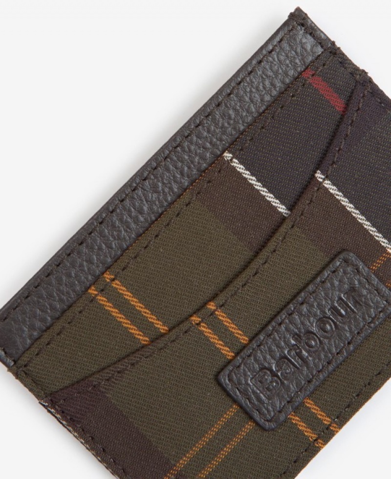 Wallets & Card Holders Barbour Tartan Card Holder Hombre Multicolor Mexico | R8L10586