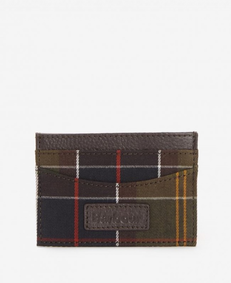 Wallets & Card Holders Barbour Tartan Card Holder Hombre Multicolor Mexico | R8L10586