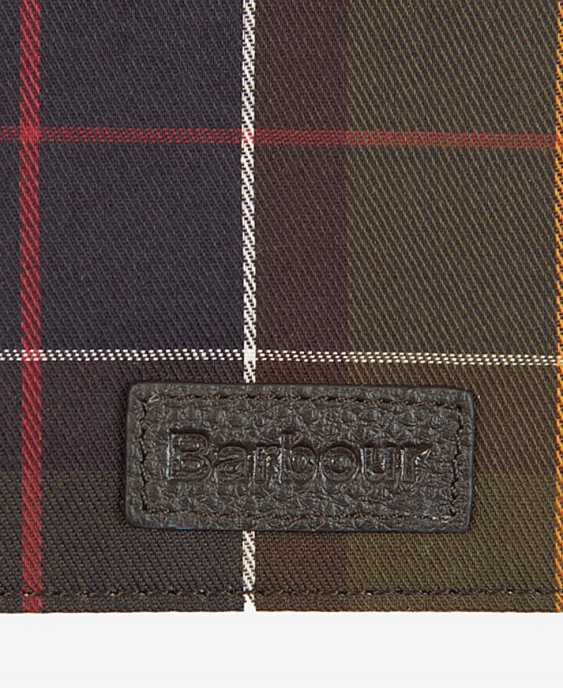 Wallets & Card Holders Barbour Tartan Hombre Multicolor Mexico | U3W08373