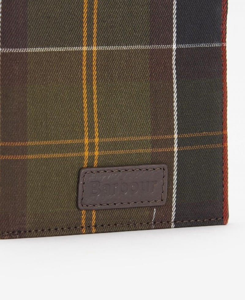 Wallets & Card Holders Barbour Tartan Hombre Multicolor Mexico | U3W08373