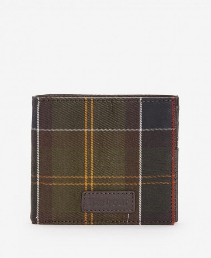 Wallets & Card Holders Barbour Tartan Hombre Multicolor Mexico | U3W08373