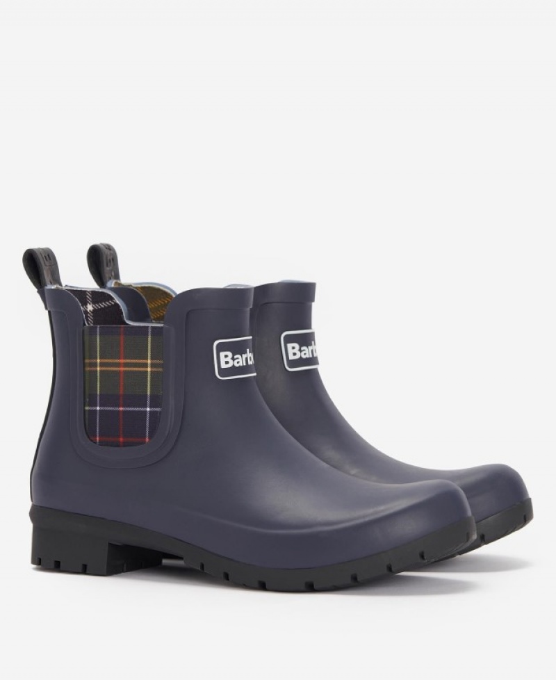 Wellingtons Barbour Kingham Mujer Azul Marino Mexico | V1F50422