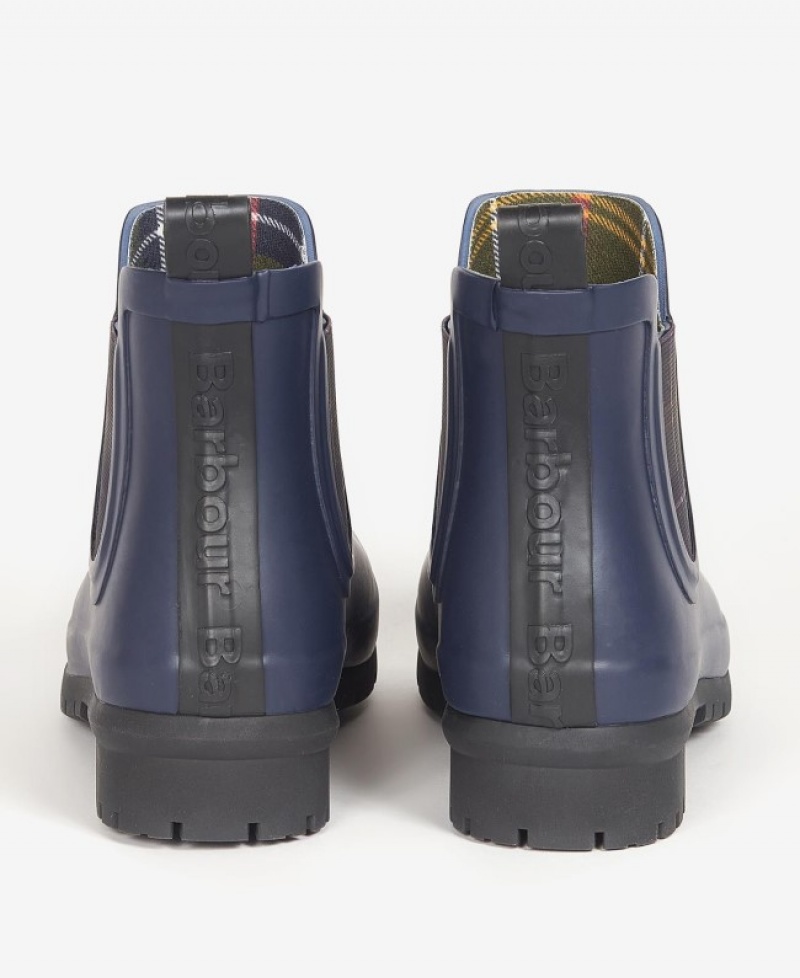 Wellingtons Barbour Kingham Mujer Azul Marino Mexico | V1F50422