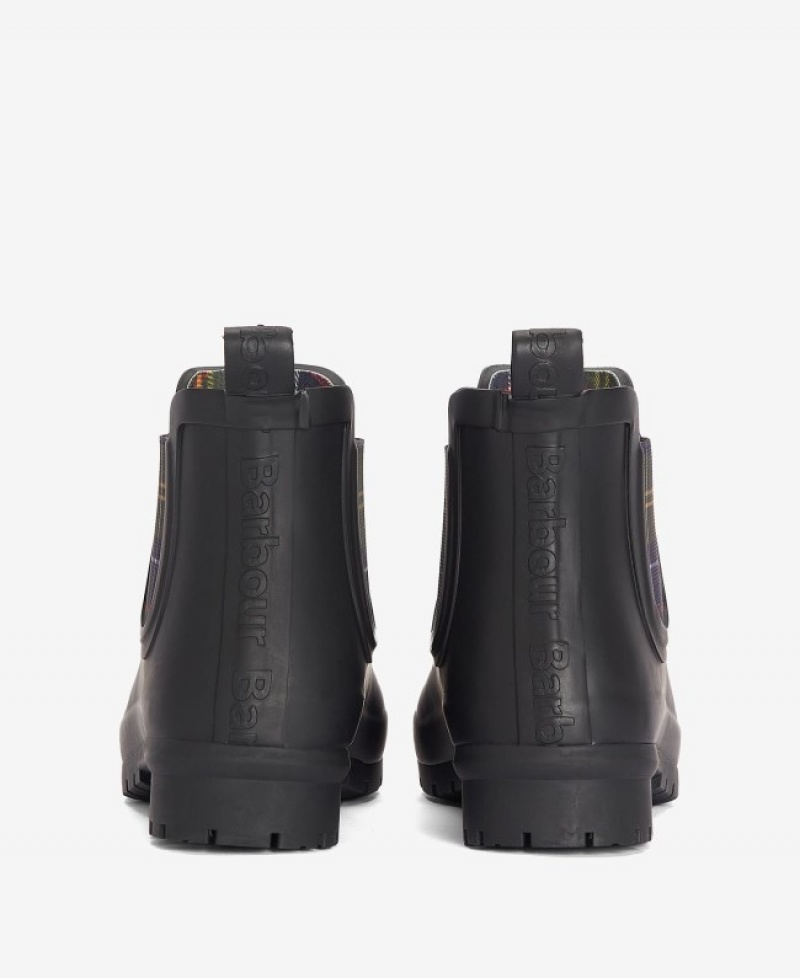 Wellingtons Barbour Kingham Mujer Negros Mexico | D4S47000