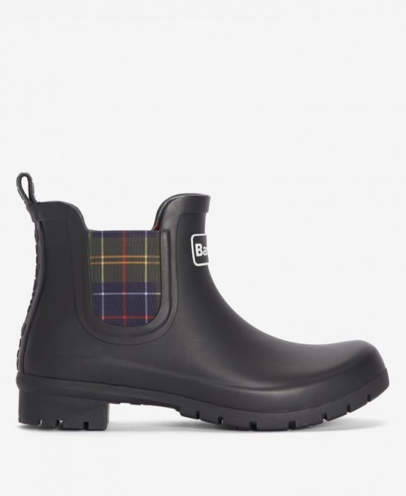 Wellingtons Barbour Kingham Mujer Negros Mexico | D4S47000