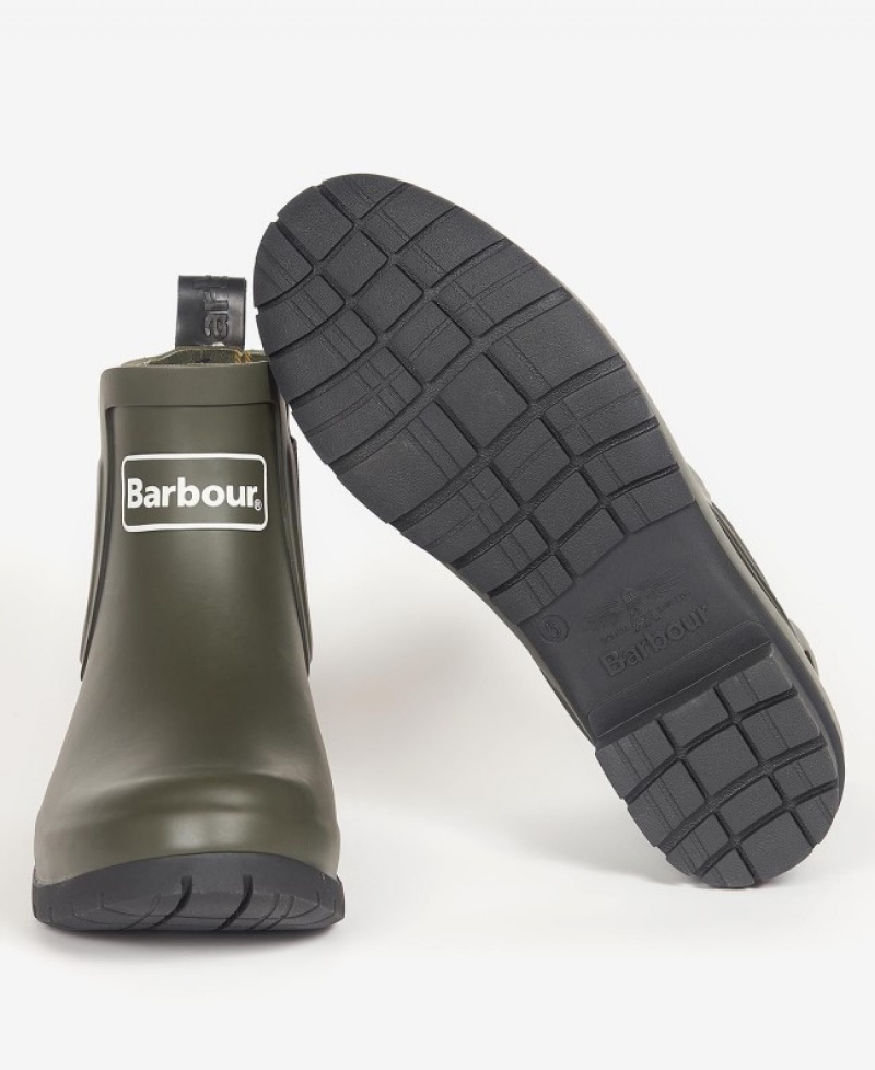 Wellingtons Barbour Kingham Mujer Verde Oliva Mexico | R2C88339