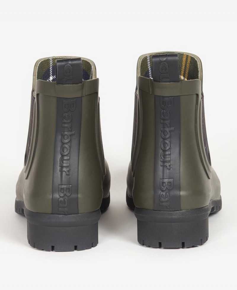 Wellingtons Barbour Kingham Mujer Verde Oliva Mexico | R2C88339