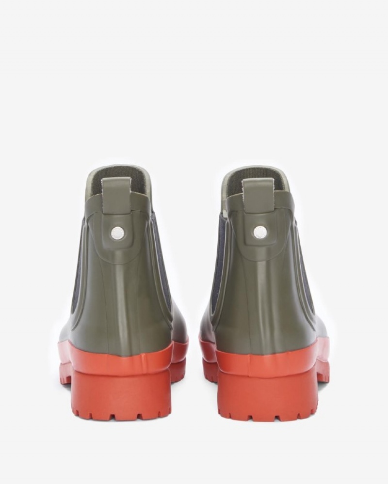 Wellingtons Barbour Mallow Mujer Verdes Mexico | K3X91408