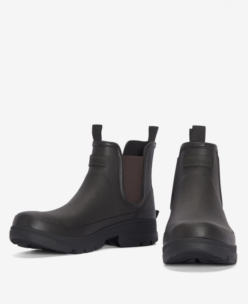 Wellingtons Barbour Nimbus Hombre Negros Mexico | E5L71768