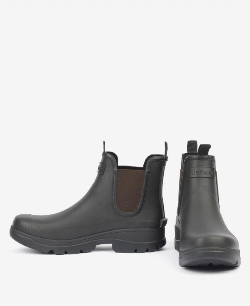 Wellingtons Barbour Nimbus Hombre Negros Mexico | E5L71768