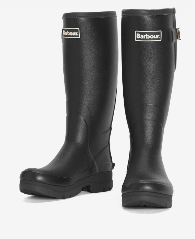 Wellingtons Barbour Tempest Hombre Negros Mexico | D4I58485