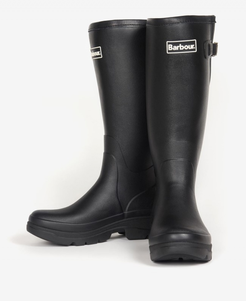 Wellingtons Barbour Tempest Hombre Negros Mexico | D4I58485