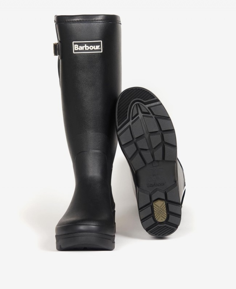 Wellingtons Barbour Tempest Hombre Negros Mexico | D4I58485