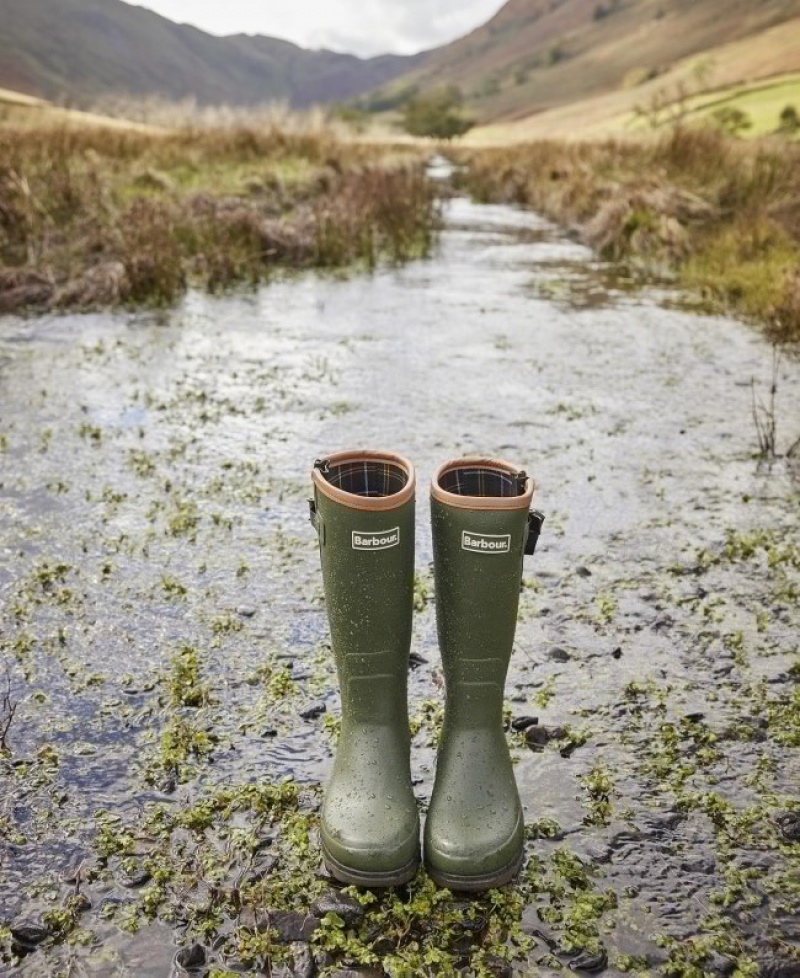 Wellingtons Barbour Tempest Hombre Verde Oliva Mexico | Z9C24827