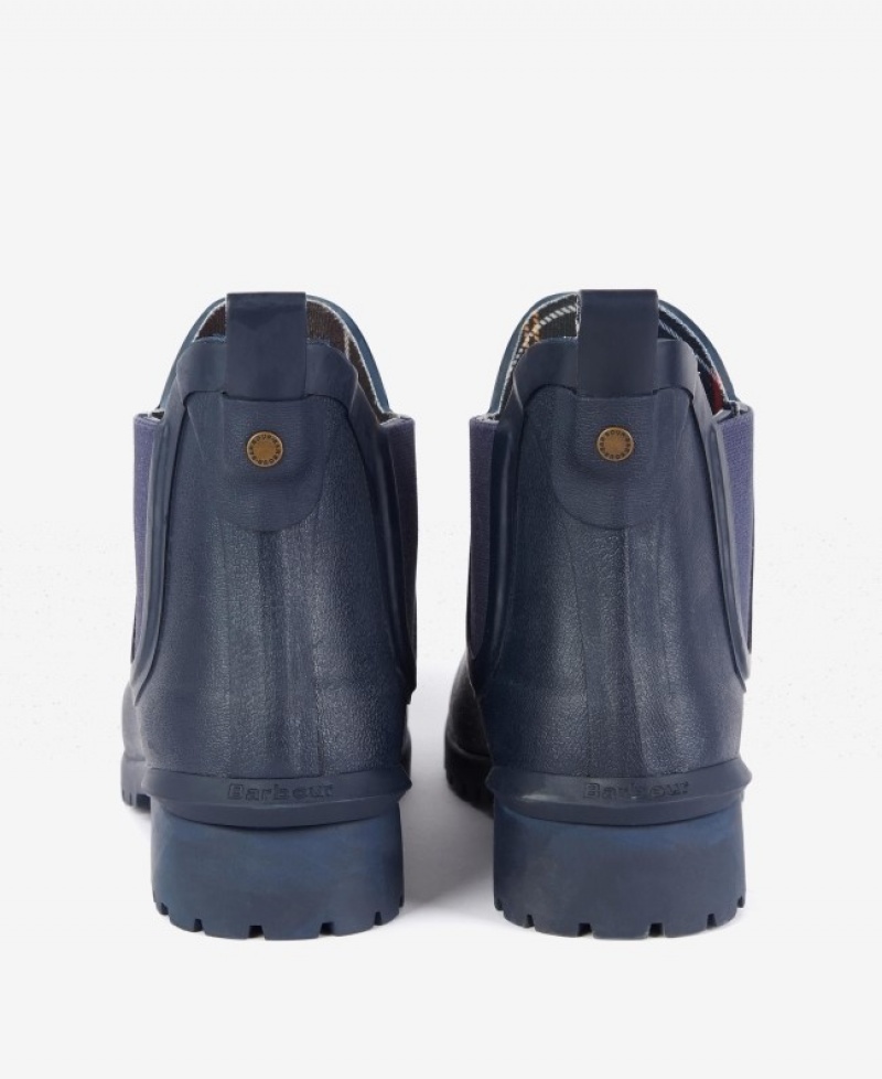 Wellingtons Barbour Wilton Mujer Azul Marino Mexico | P3G16612