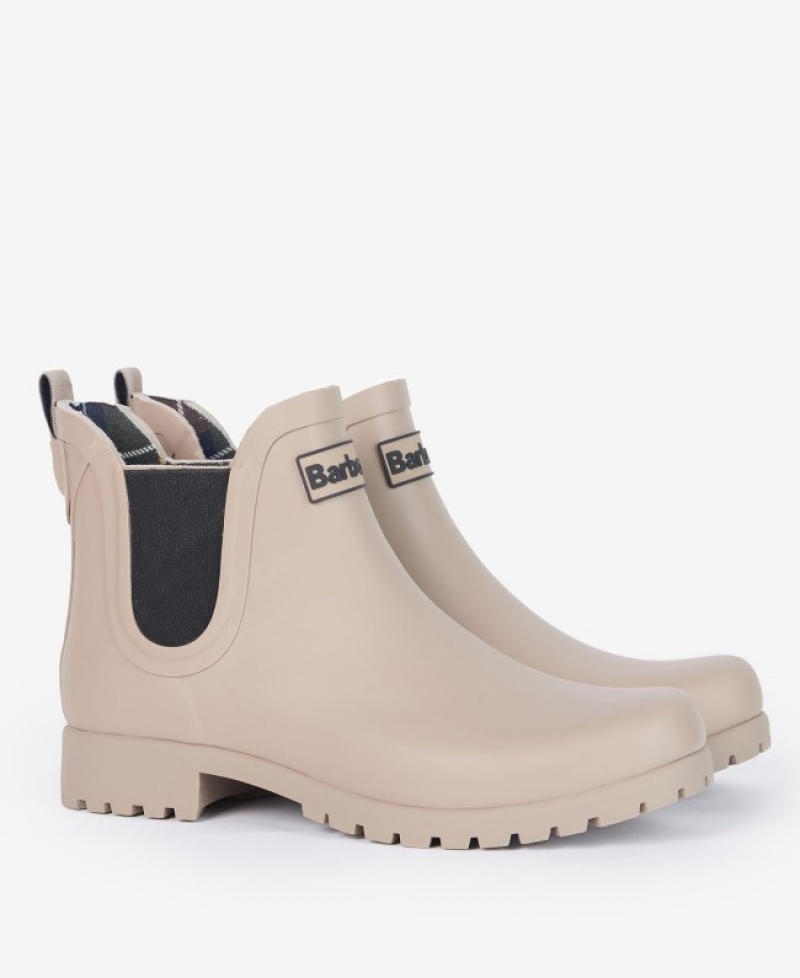 Wellingtons Barbour Wilton Mujer Beige Mexico | S2R39796