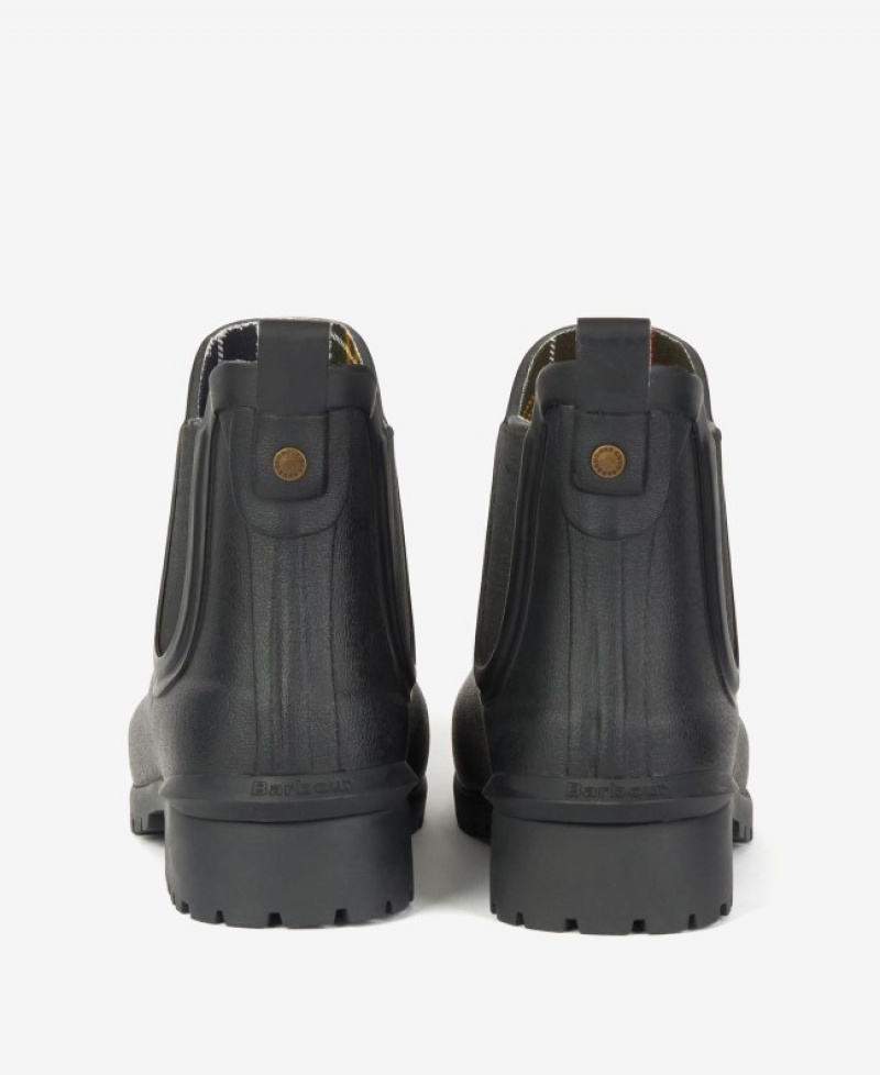 Wellingtons Barbour Wilton Mujer Negros Mexico | R6J53943