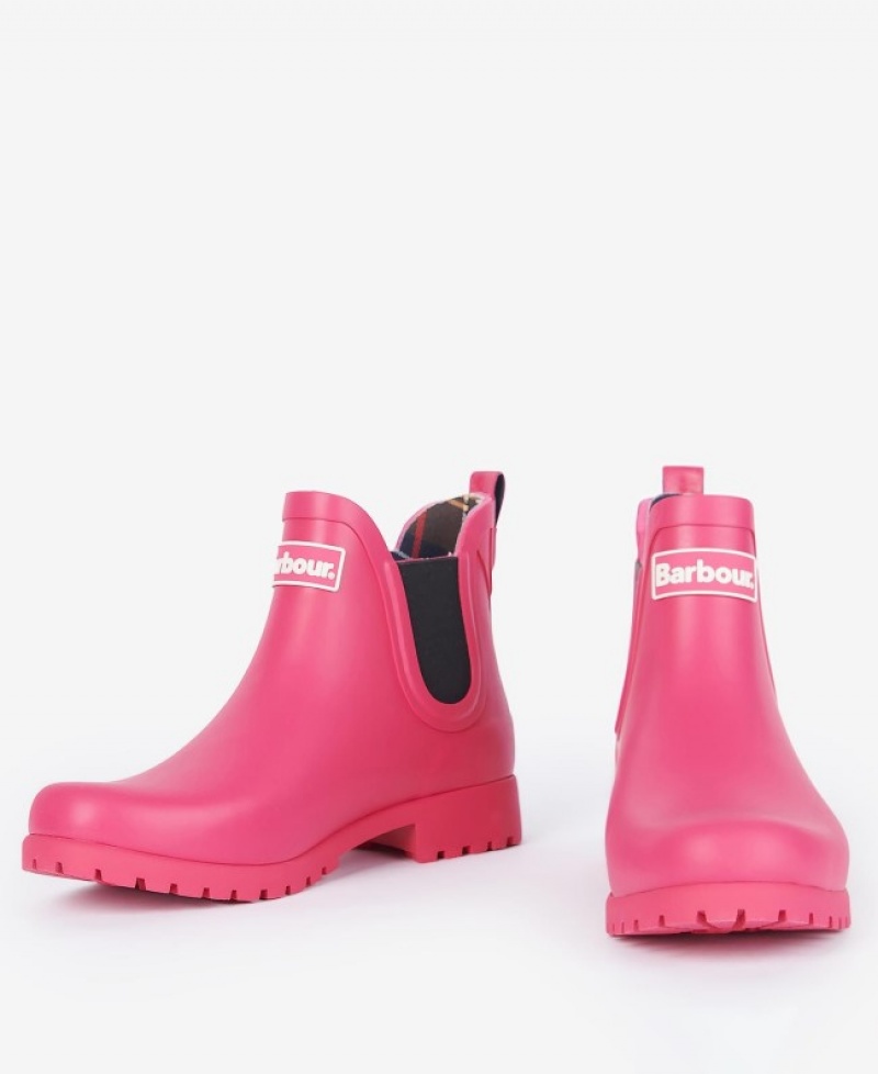 Wellingtons Barbour Wilton Mujer Rosas Mexico | Q0B17692