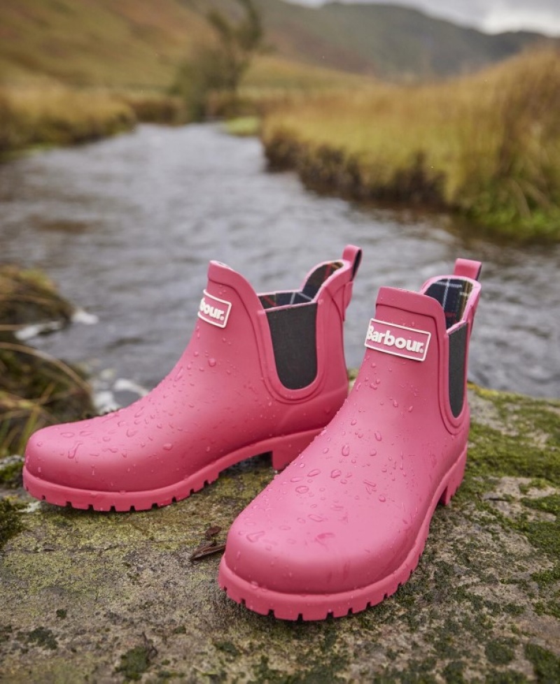 Wellingtons Barbour Wilton Mujer Rosas Mexico | Q0B17692