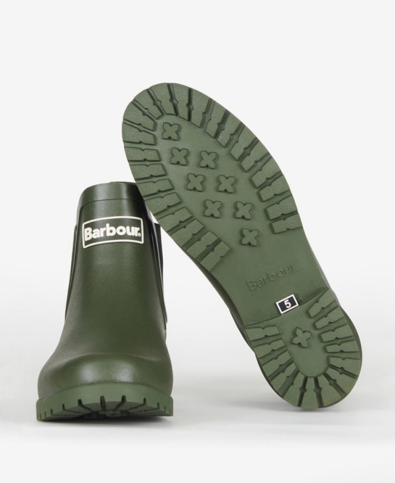 Wellingtons Barbour Wilton Mujer Verde Oliva Mexico | B3R33329