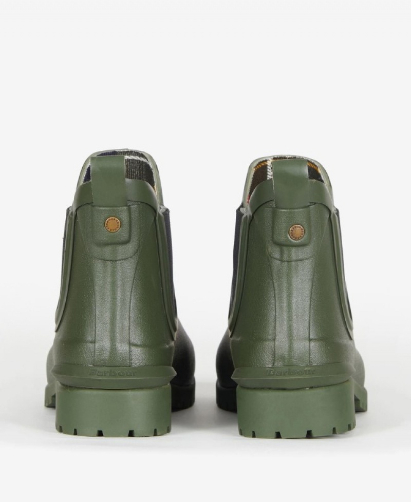 Wellingtons Barbour Wilton Mujer Verde Oliva Mexico | B3R33329