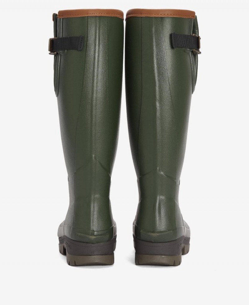 Wellingtons Barbour Womens Tempest Mujer Verde Oliva Mexico | U7B55841