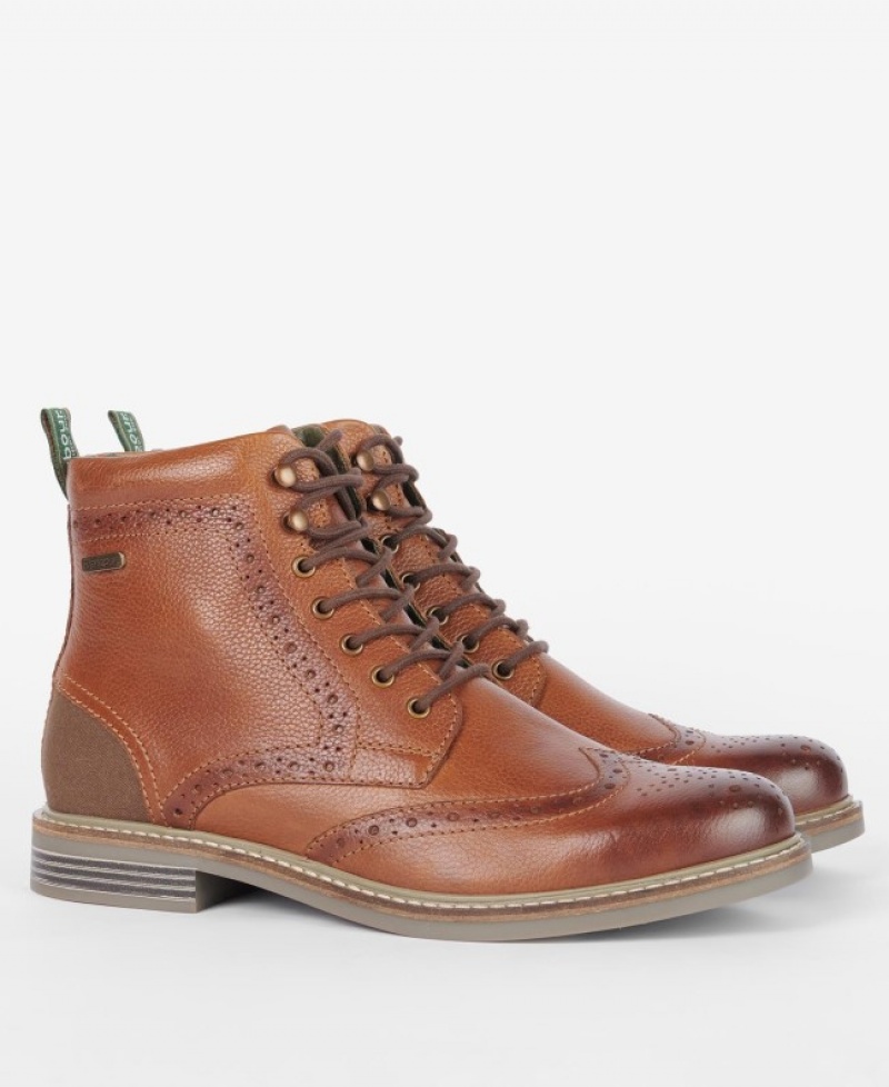 Zapatos Brogue Barbour Seaton Hombre Marrom Mexico | D7N47268