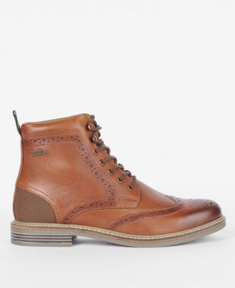 Zapatos Brogue Barbour Seaton Hombre Marrom Mexico | D7N47268