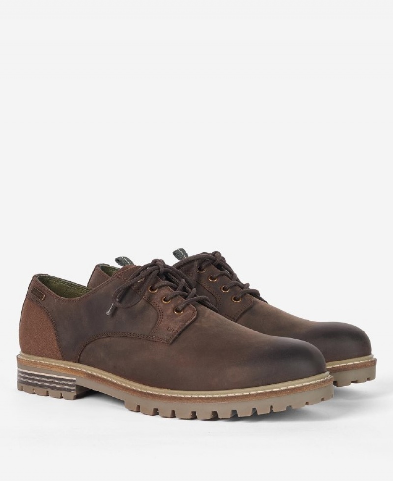 Zapatos Derby Barbour Sandstone Hombre Marrom Mexico | M0T96114