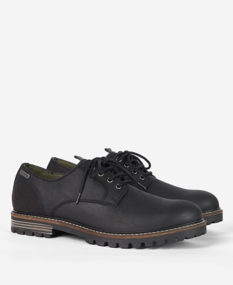 Zapatos Derby Barbour Sandstone Hombre Negros Mexico | R8G25064